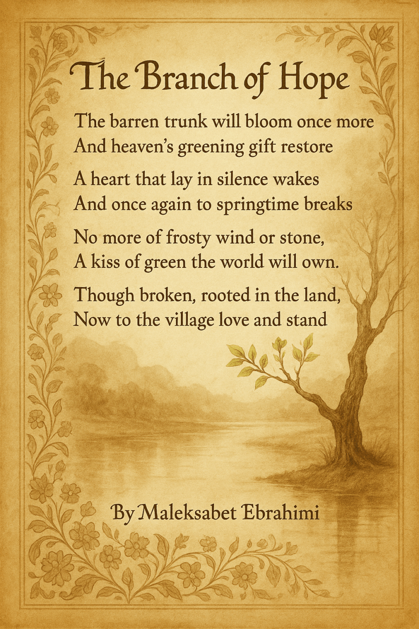 Maleksabet Ebrahimi poem